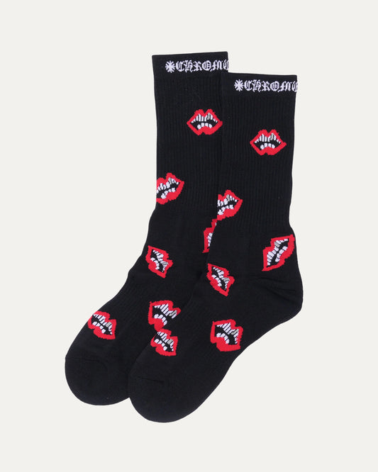 Chrome heart socks